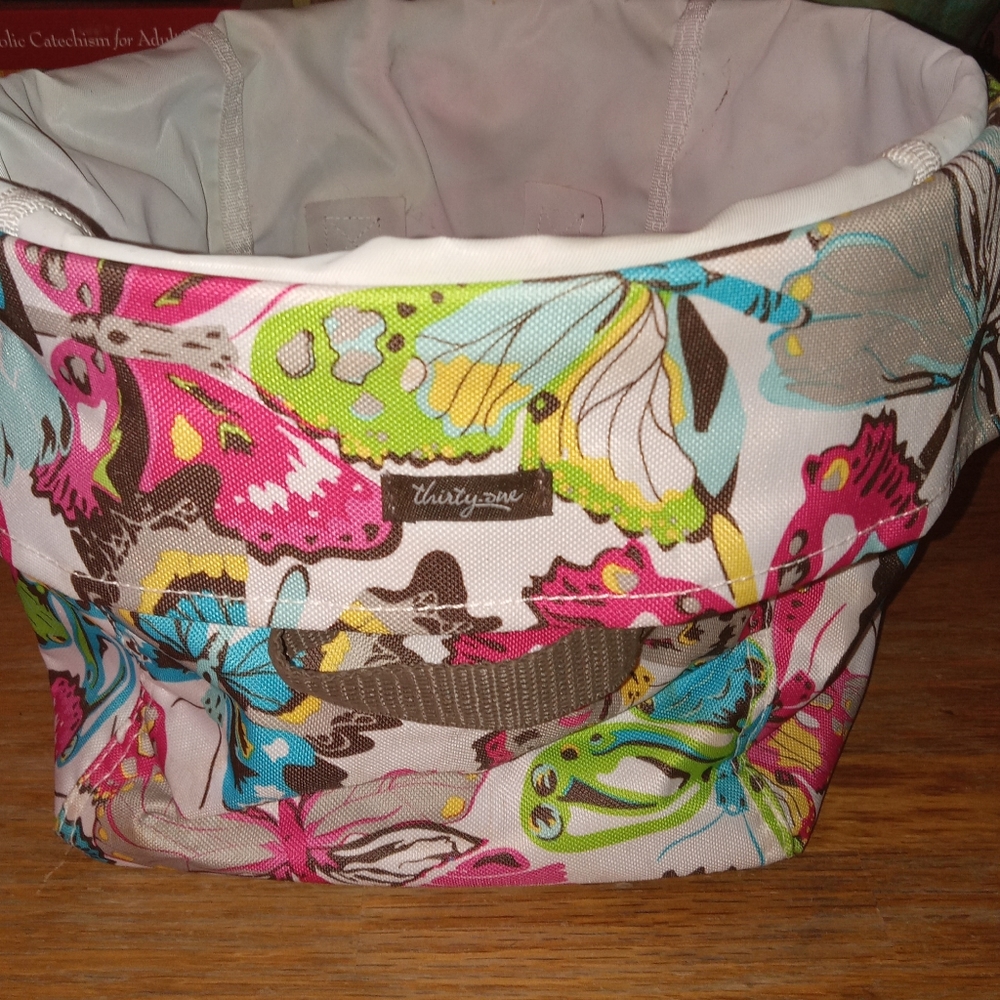 thirty-one butterfly basket